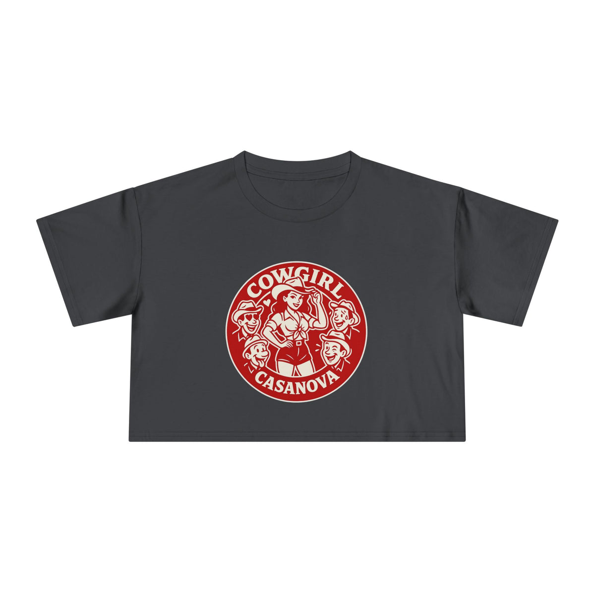 Cowgirl Casanova Crop Tee