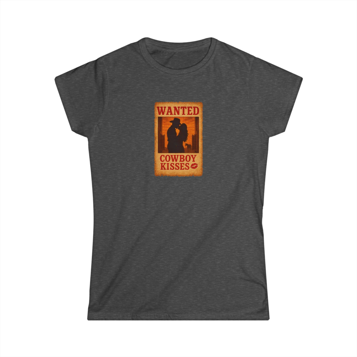 WANTED Cowboy Kisses Tee.
