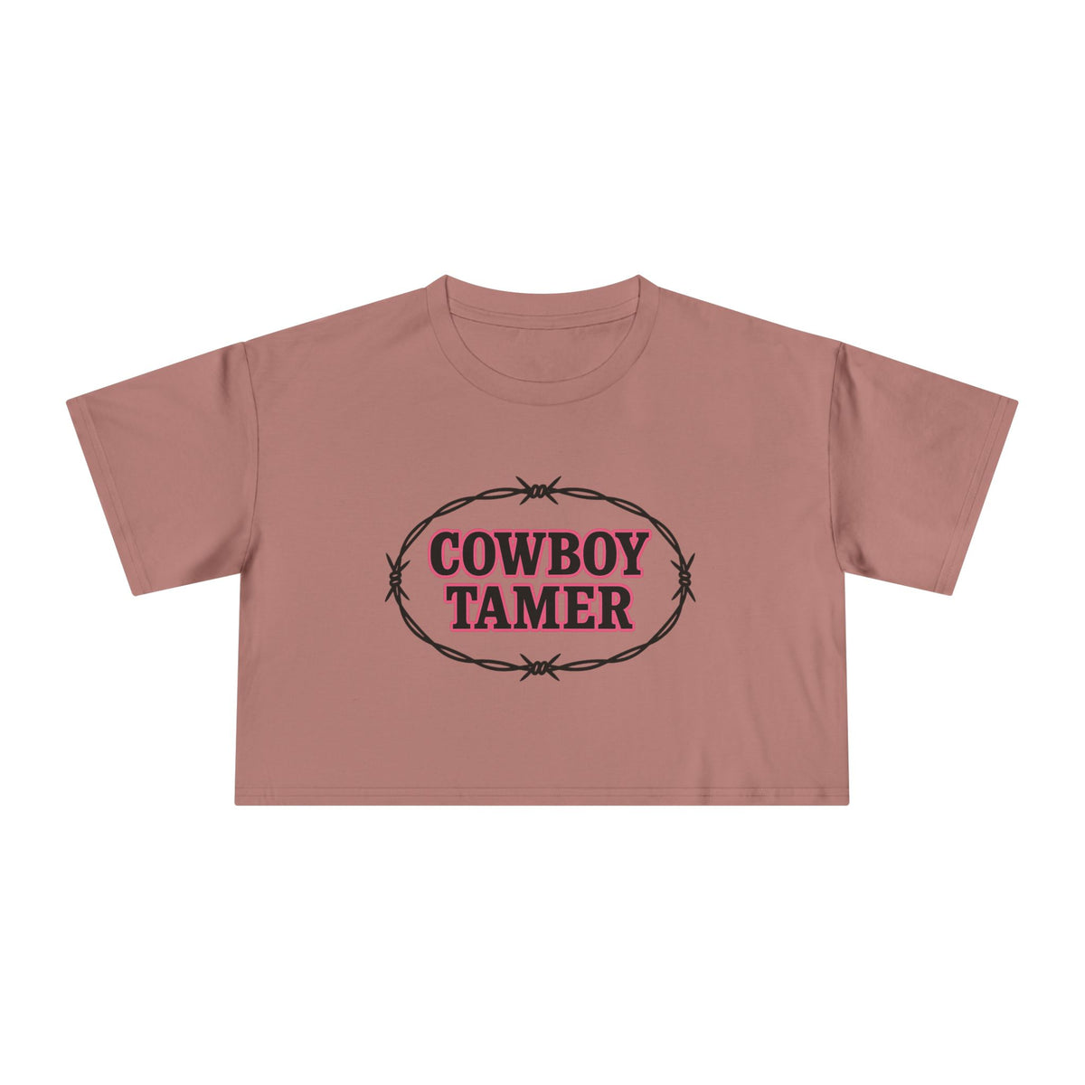 Cowboy Tamer Crop Tee.
