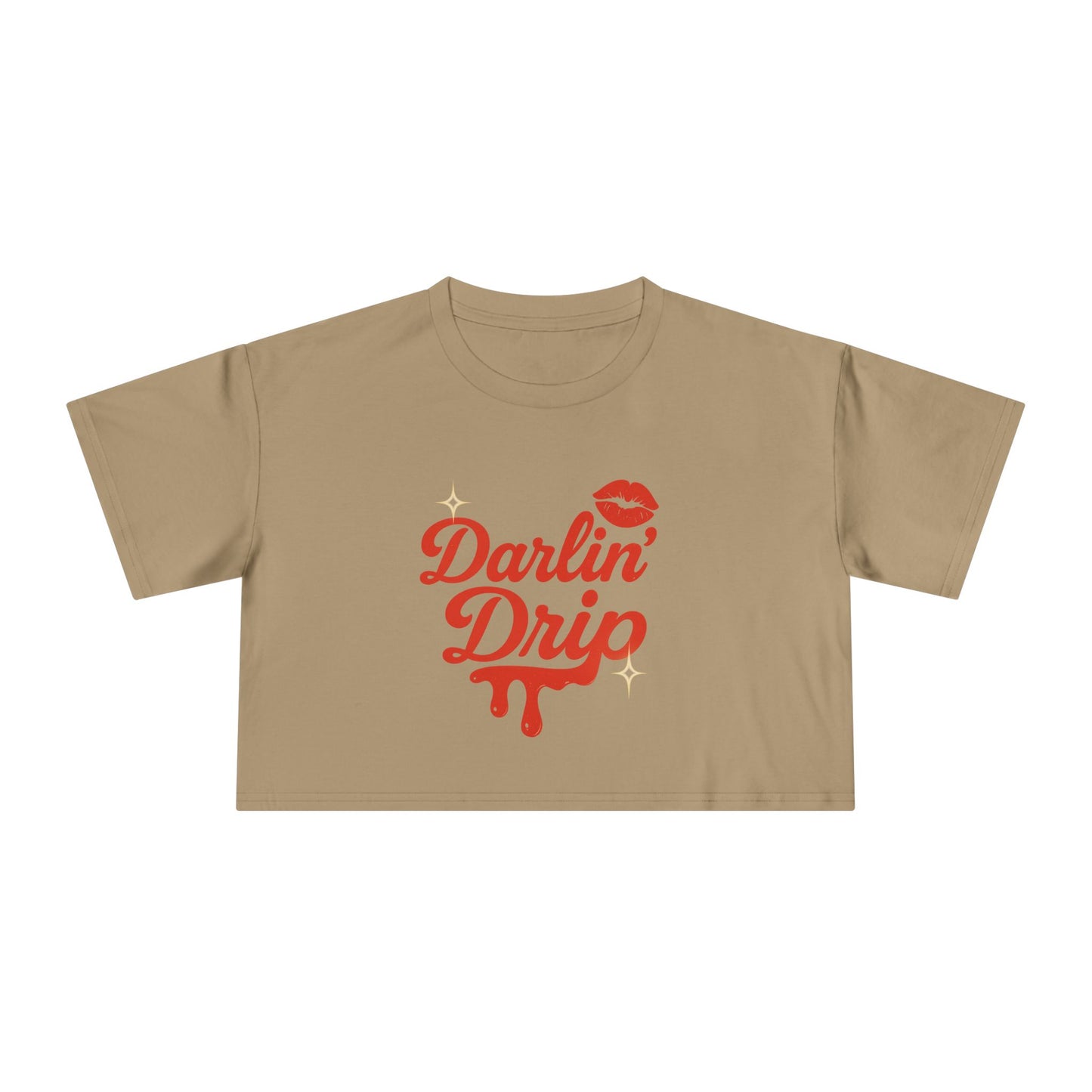 Darlin' Drip Crop Tee.