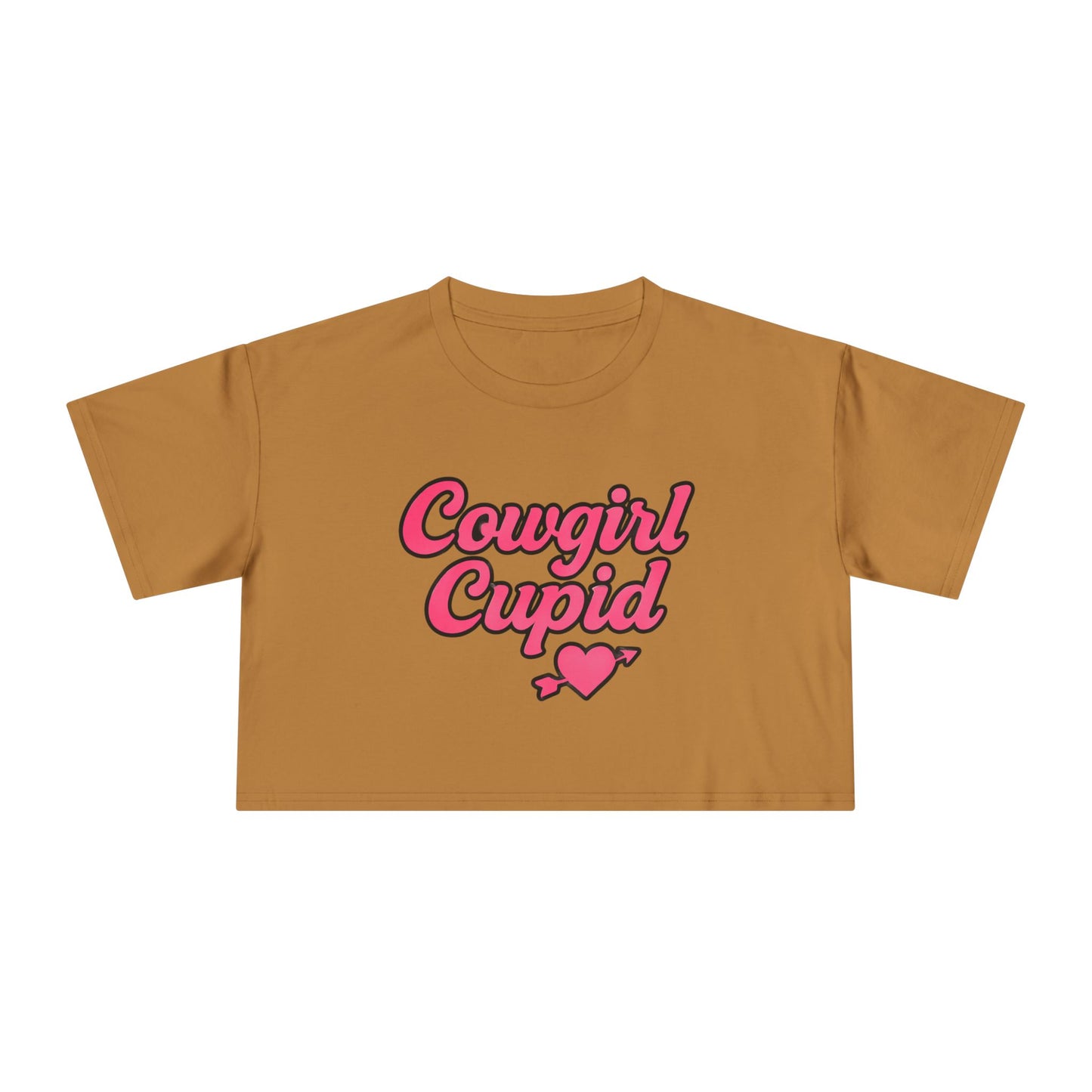Cowgirl Cupid Crop Tee.