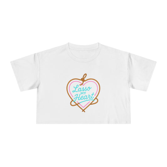 Lasso My Heart Crop Tee.