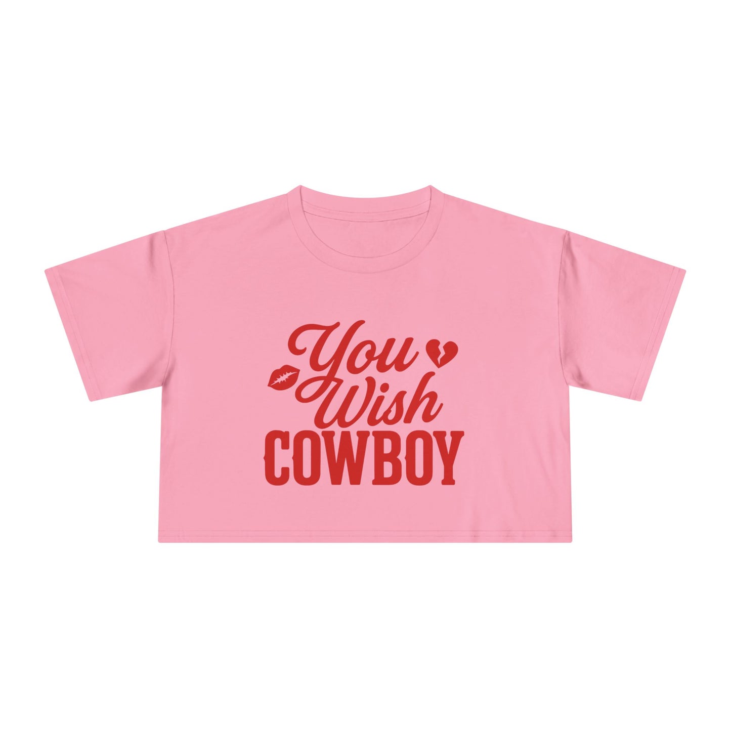 You Wish Cowboy Crop Tee.