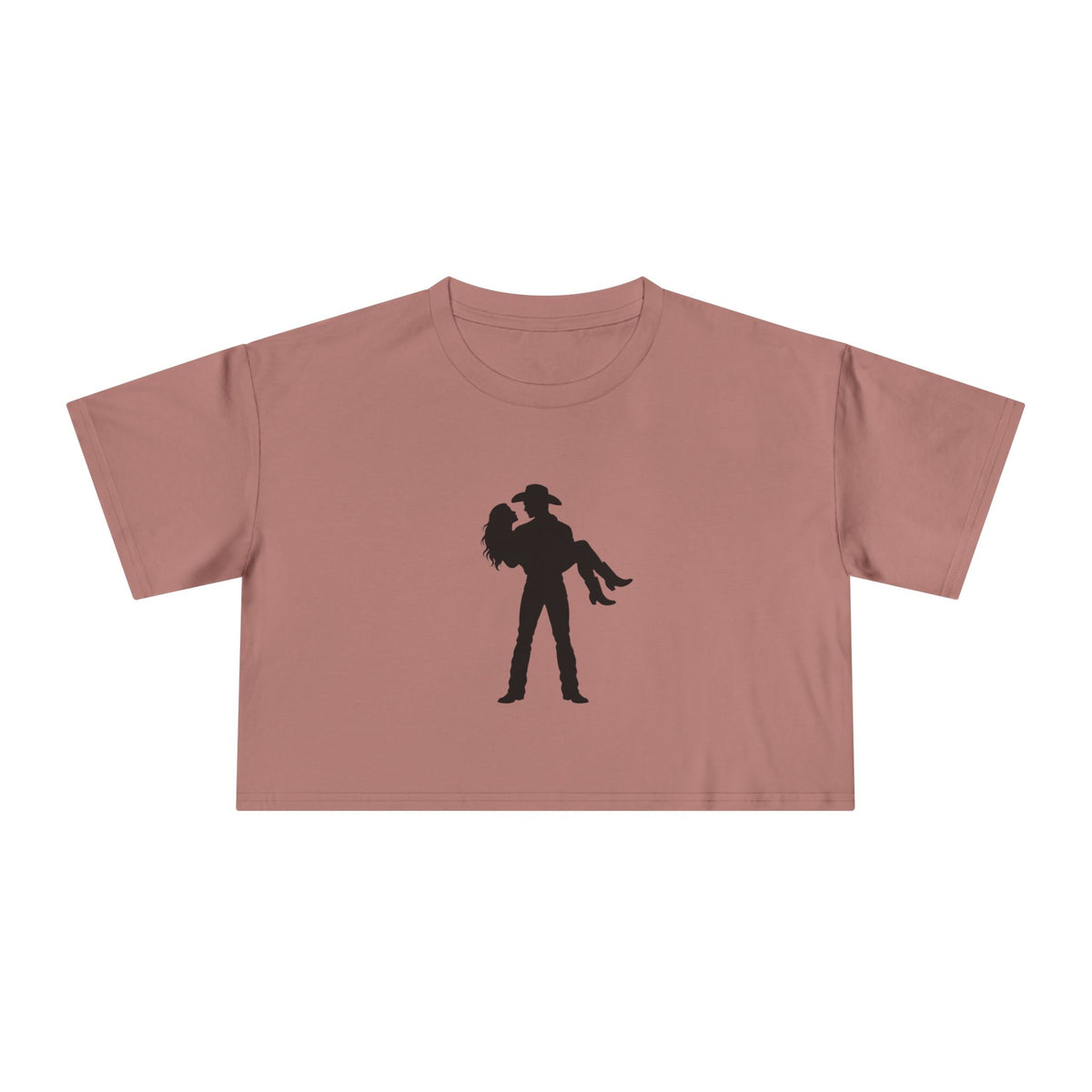 "Sweep Me Off My Boots" Crop Tee.