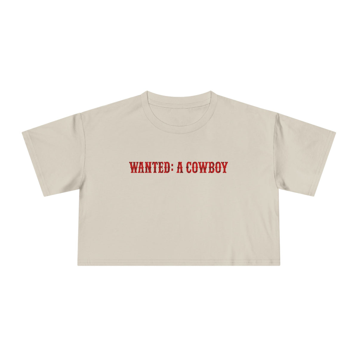 WANTED: A Cowboy Crop Tee.