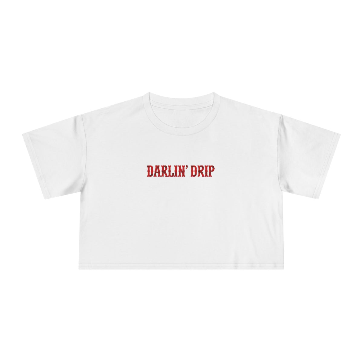 Darlin’ Drip Crop Tee