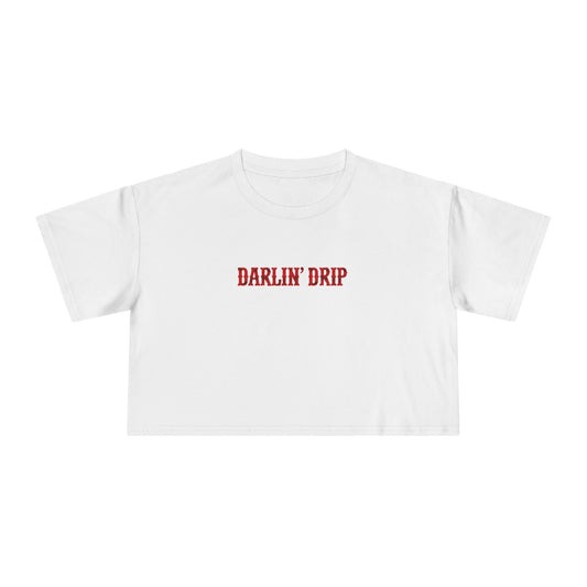 Darlin’ Drip Crop Tee