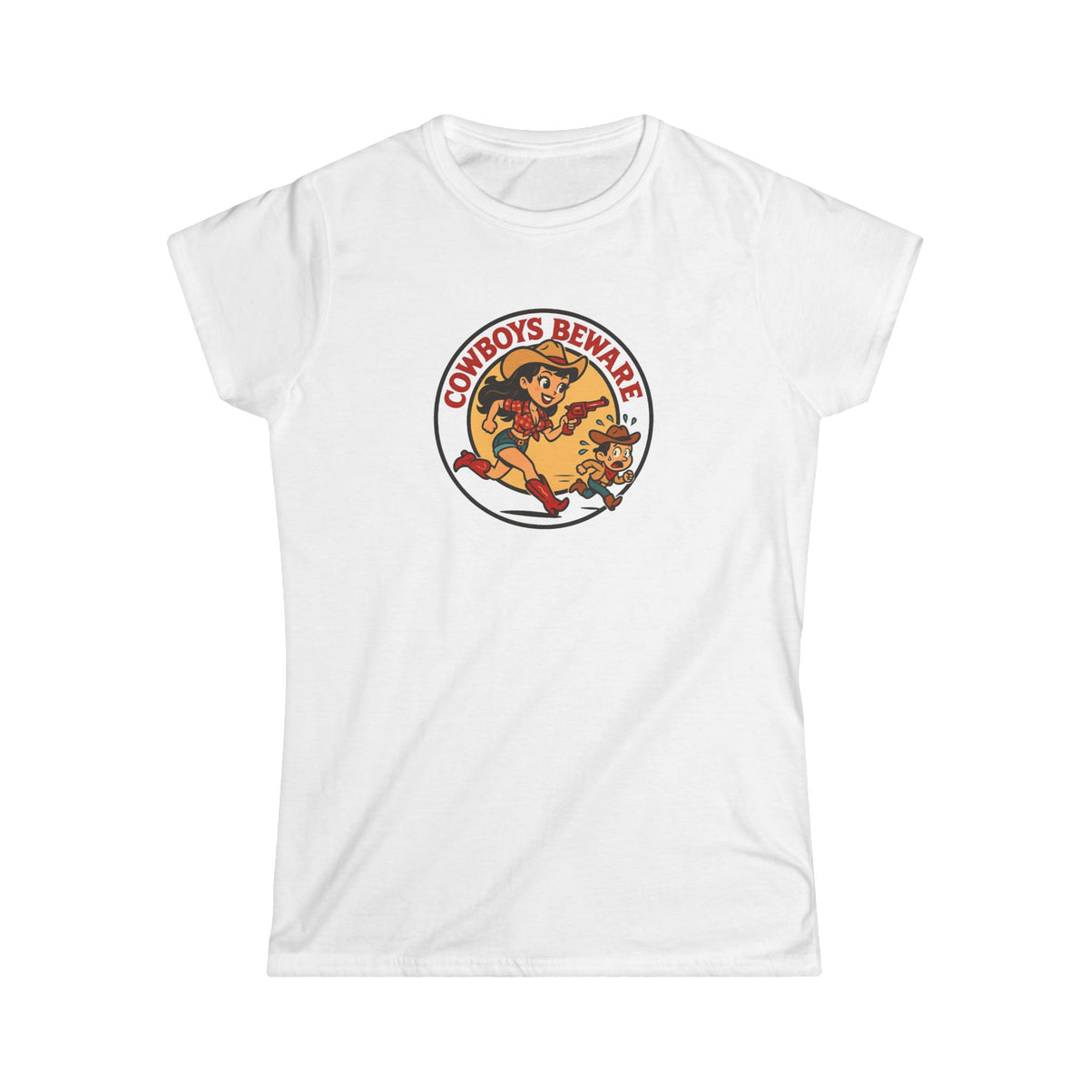 Cowboys Beware Tee.