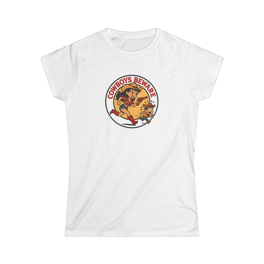 Cowboys Beware Tee.