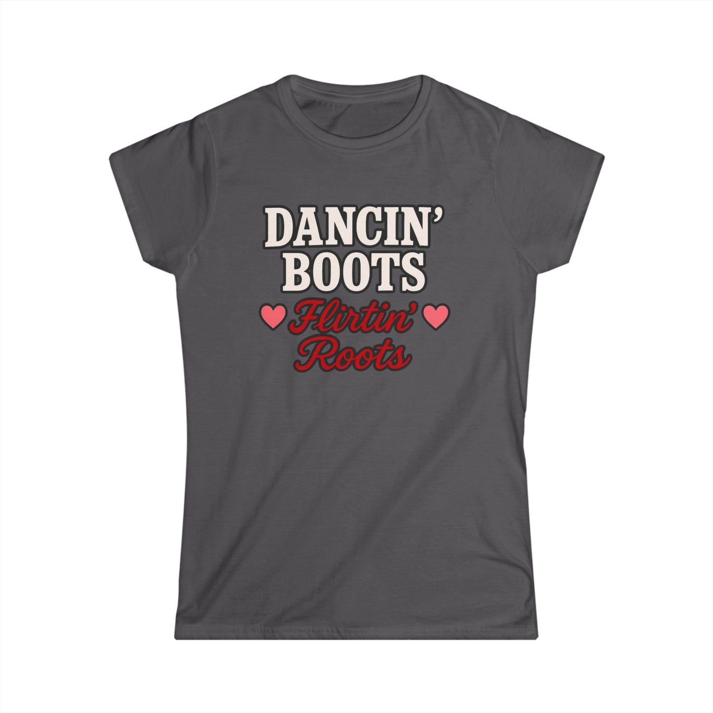 Dancin' Boots Flirtin’ Roots Tee.