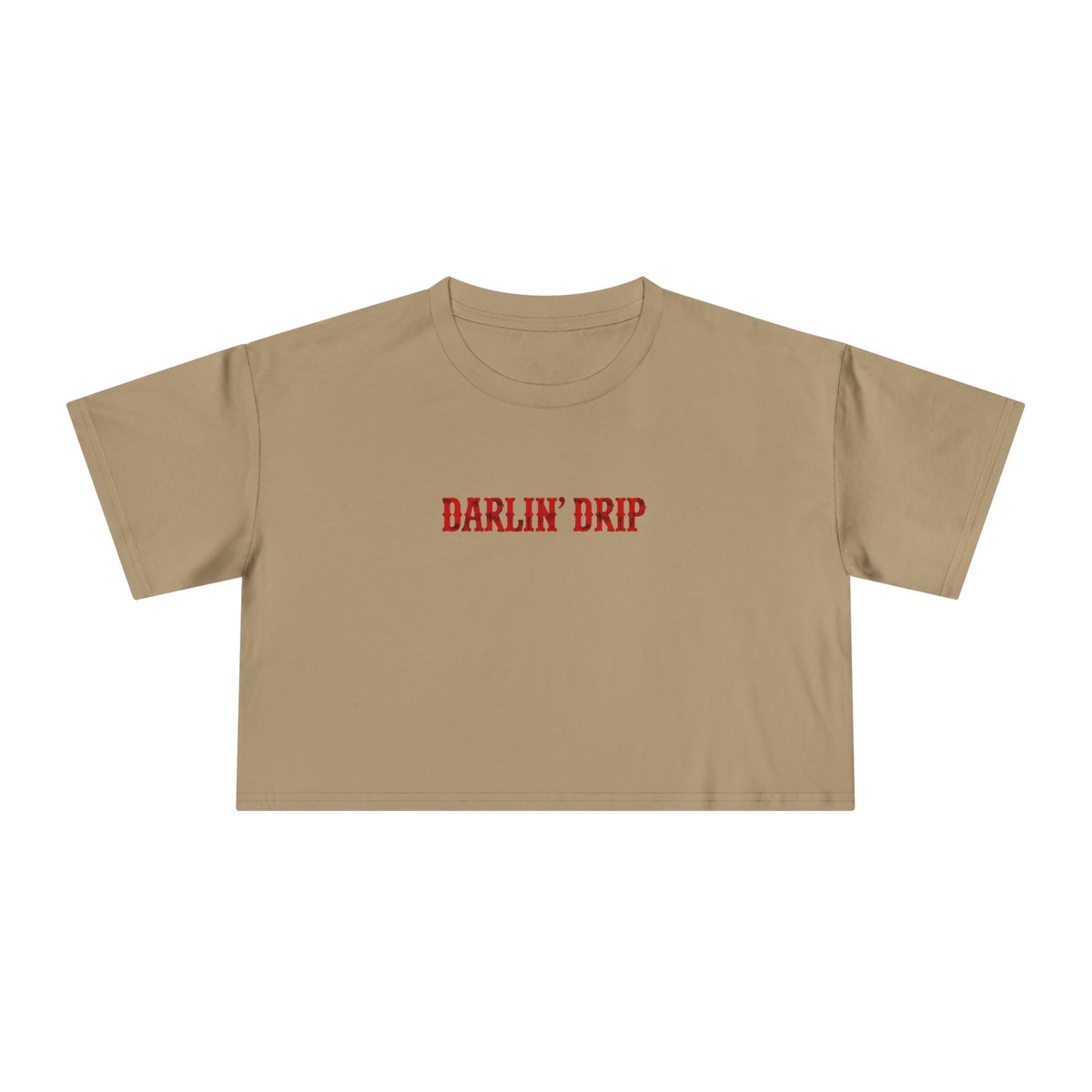 Darlin’ Drip Crop Tee