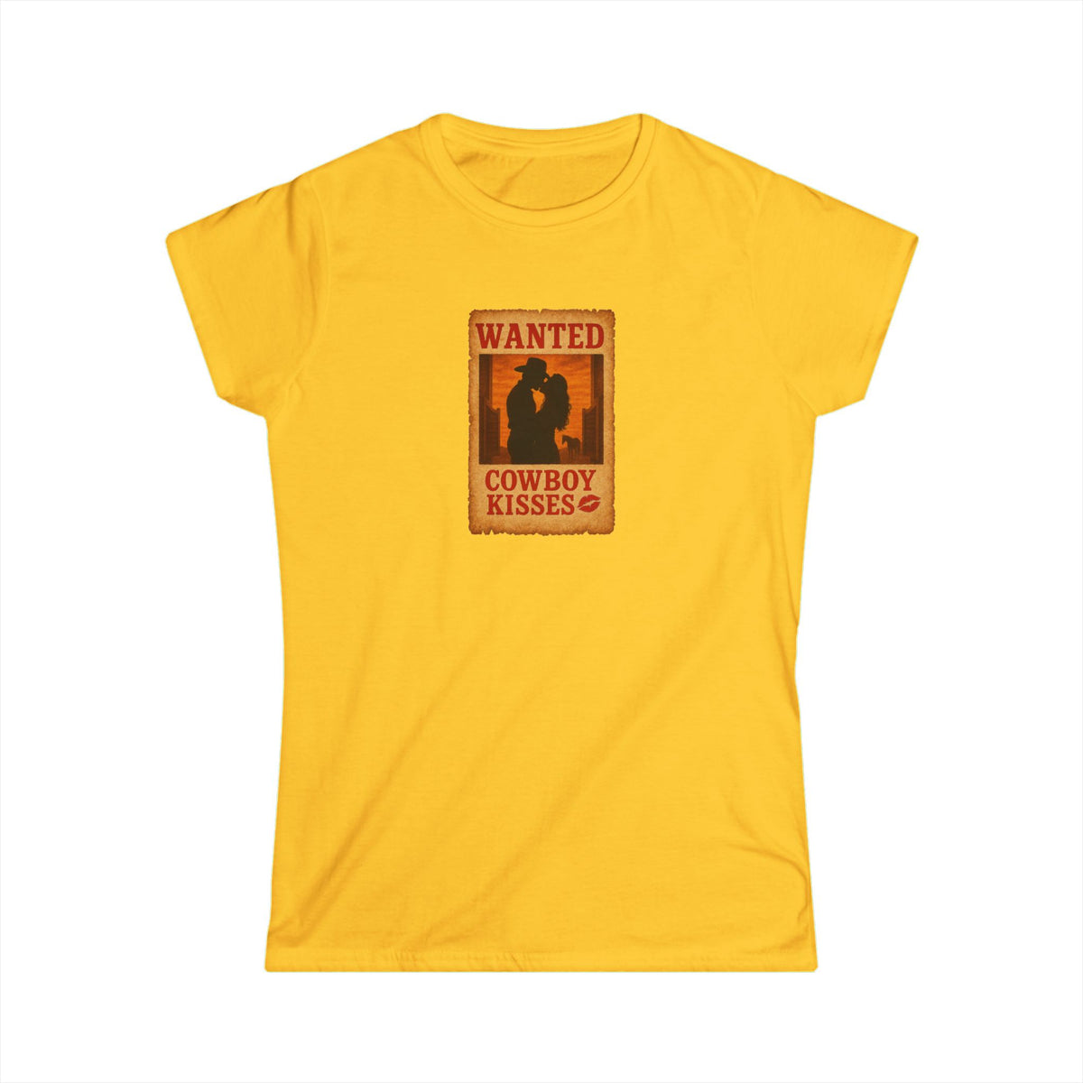 WANTED Cowboy Kisses Tee.