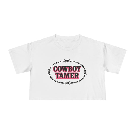 Cowboy Tamer Crop Tee.