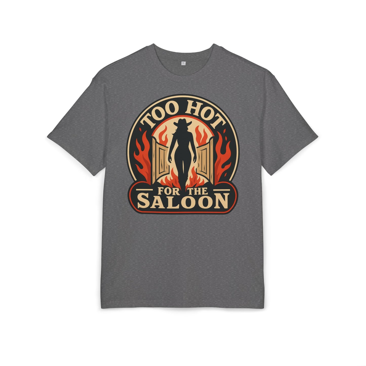 Too Hot for the Saloon Oversize Tee.