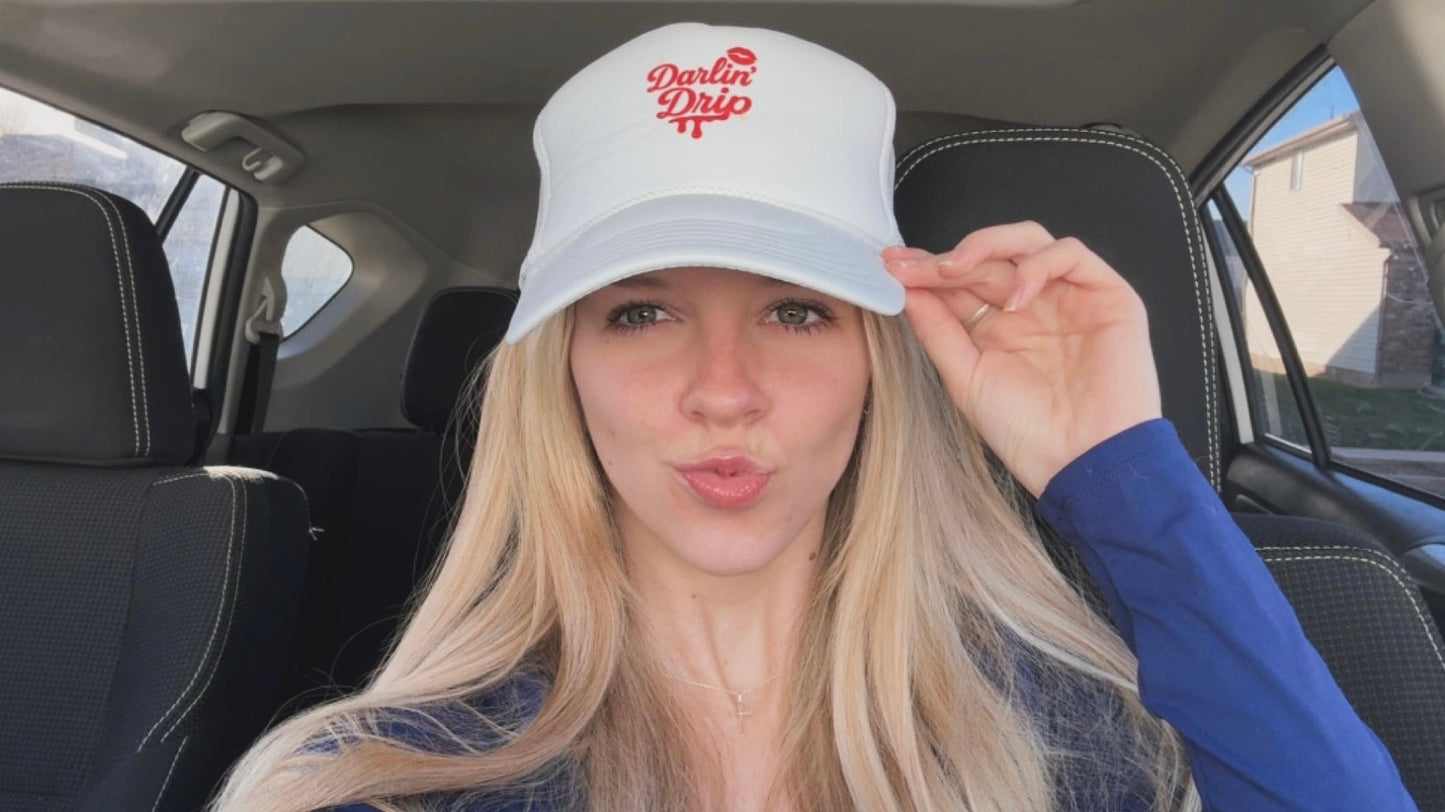 Darlin' Drip Trucker Hat.