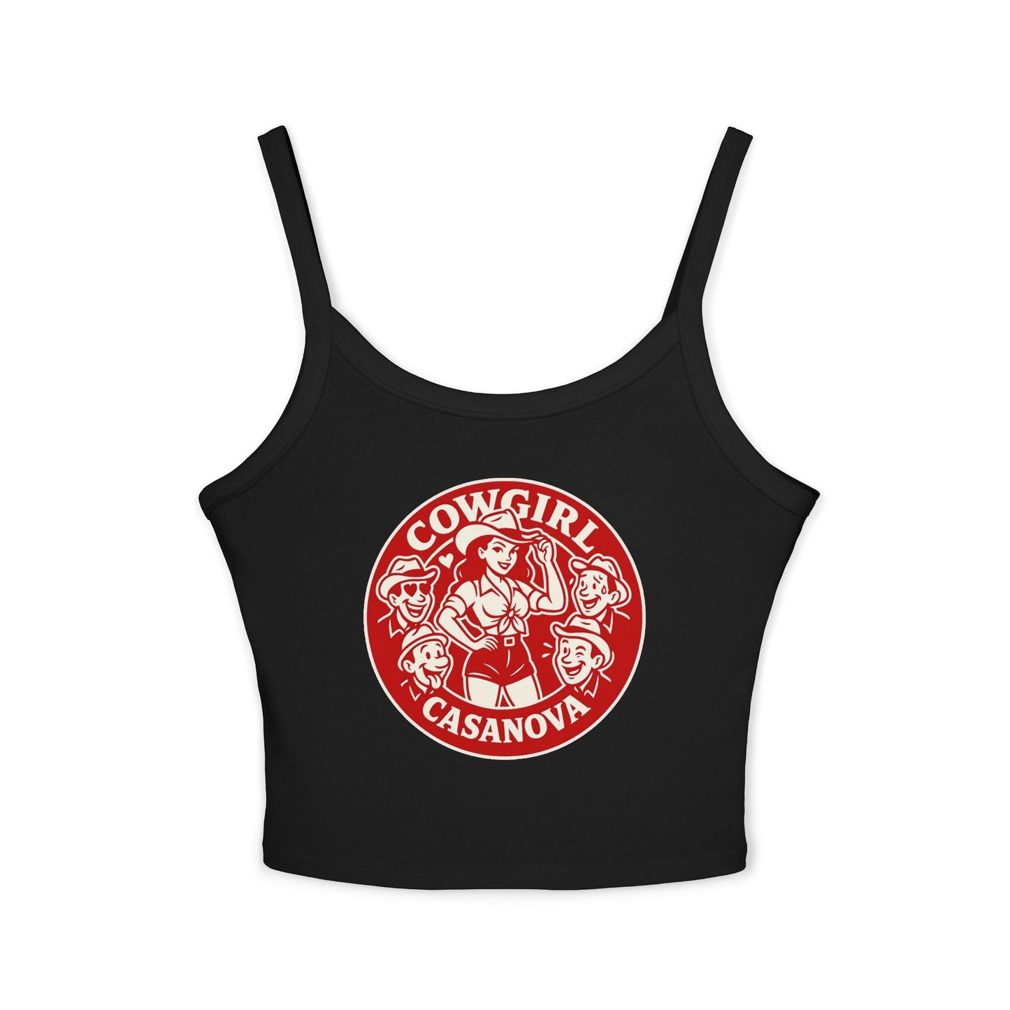 Cowgirl Casanova Spaghetti Strap Tank.
