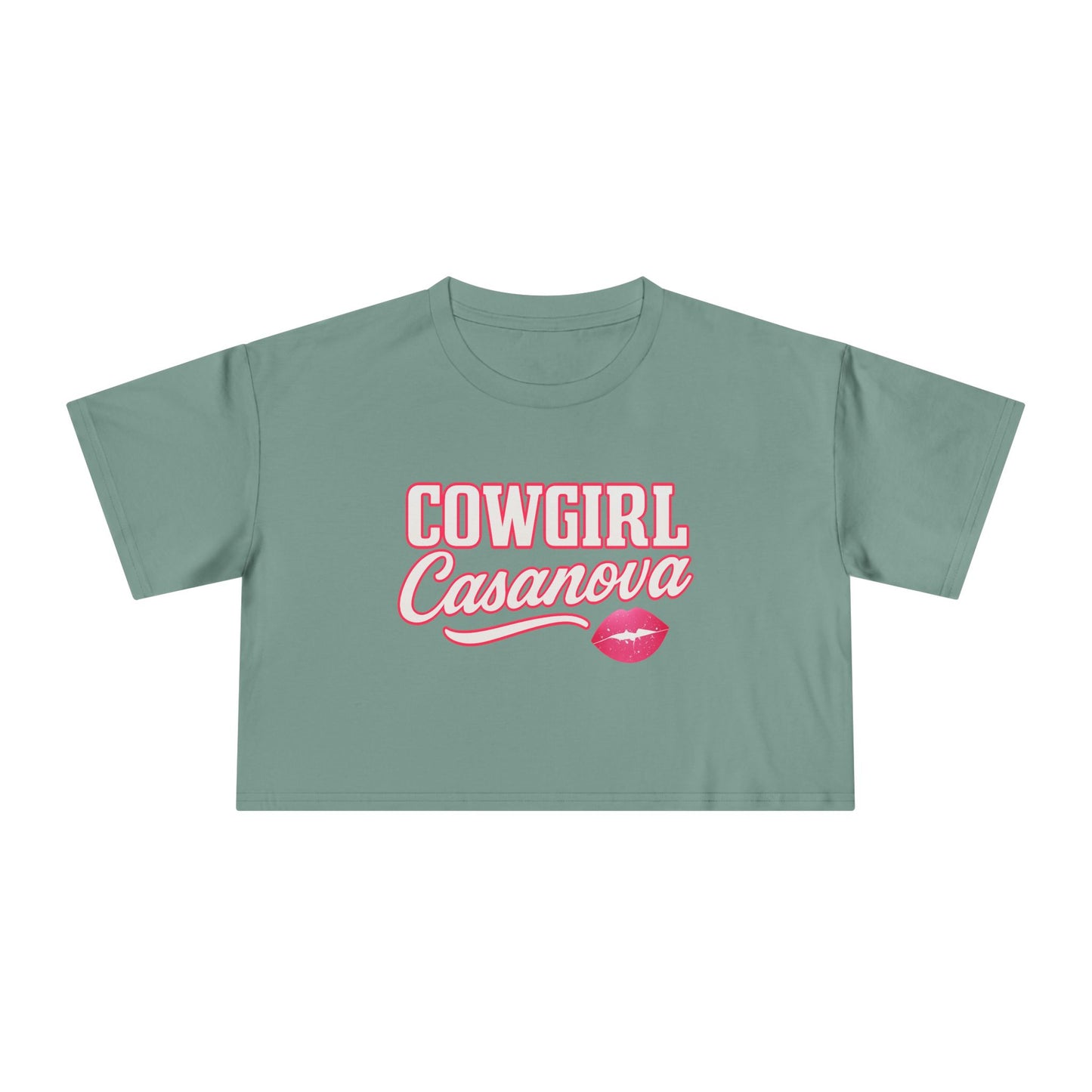 Cowgirl Casanova Crop Tee.
