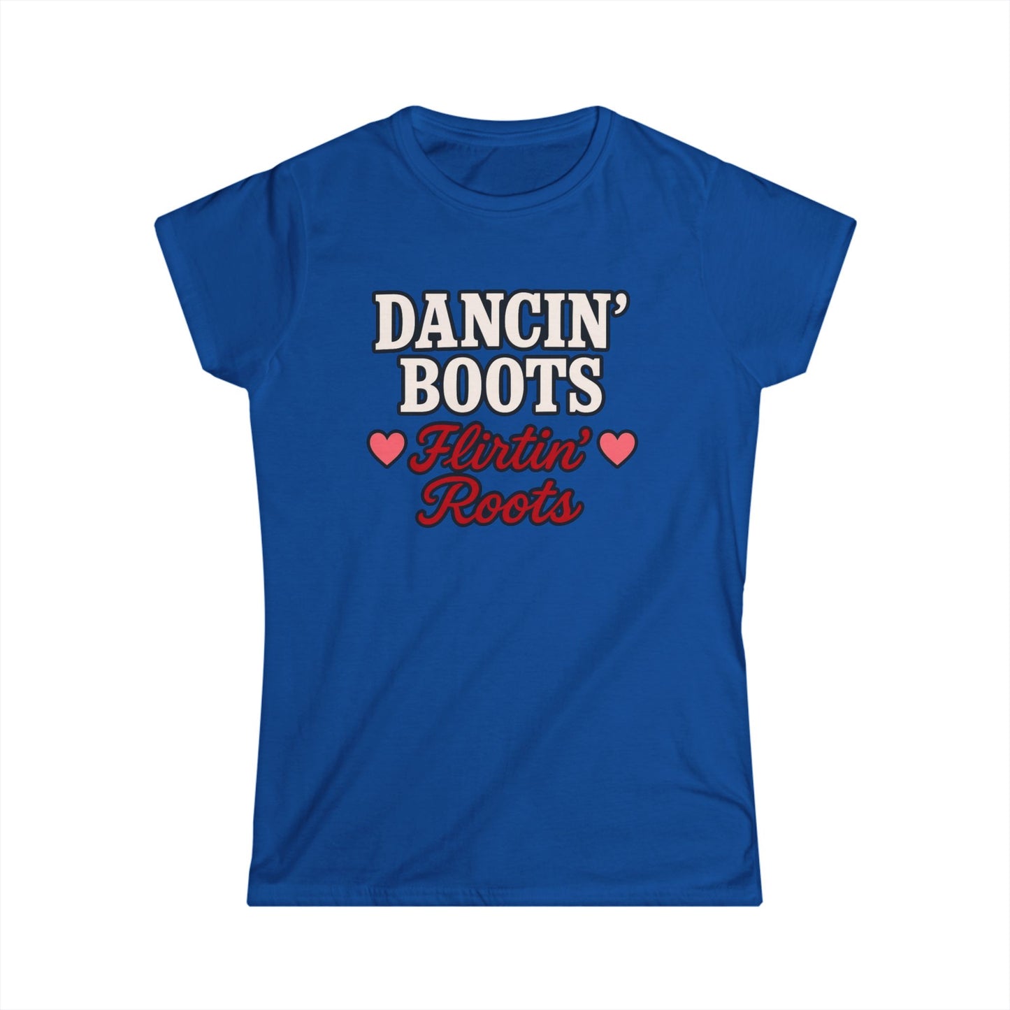 Dancin' Boots Flirtin’ Roots Tee.