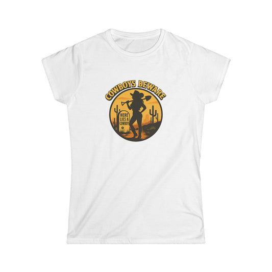Cowboys Beware Tee.
