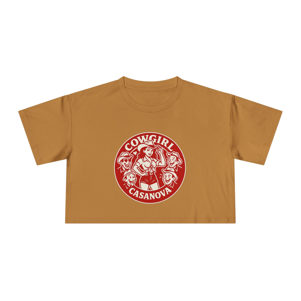 Cowgirl Casanova Crop Tee