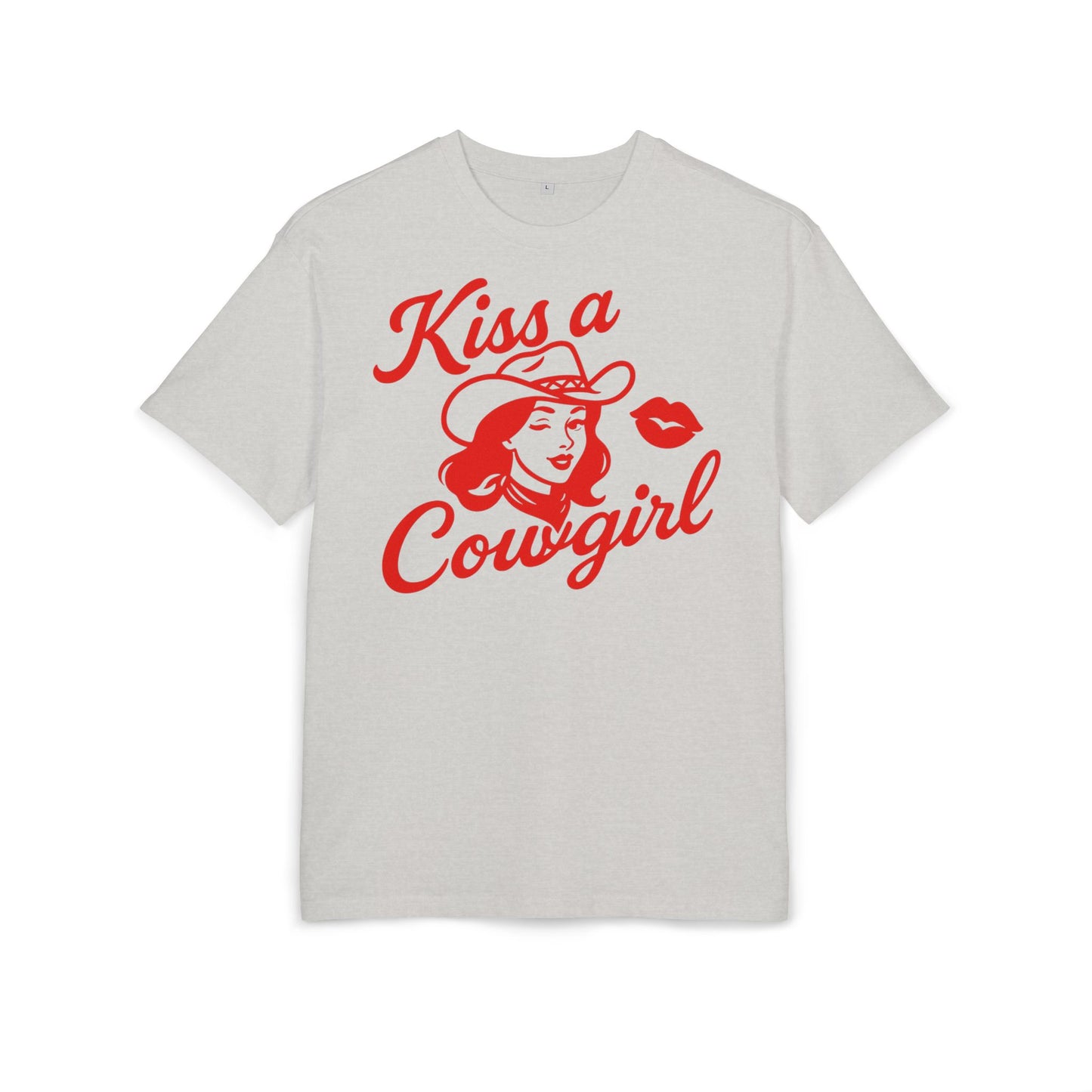 Kiss a Cowgirl Oversized Tee.