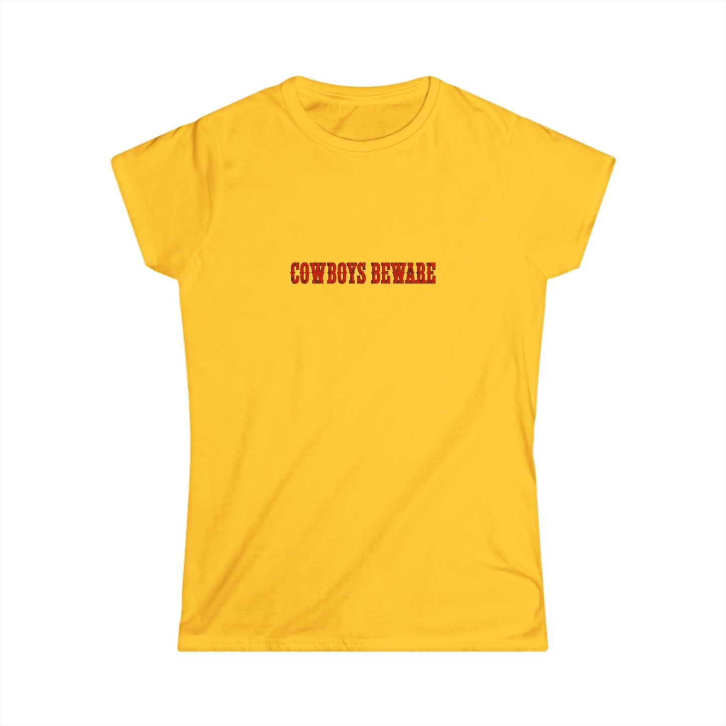 Cowboys Beware Tee.