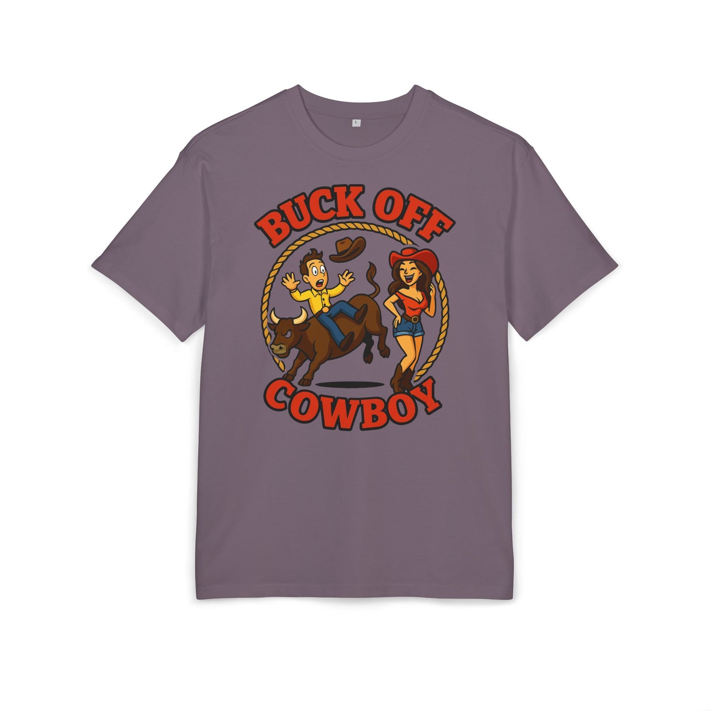 Buck Off Cowboy Oversize Tee.