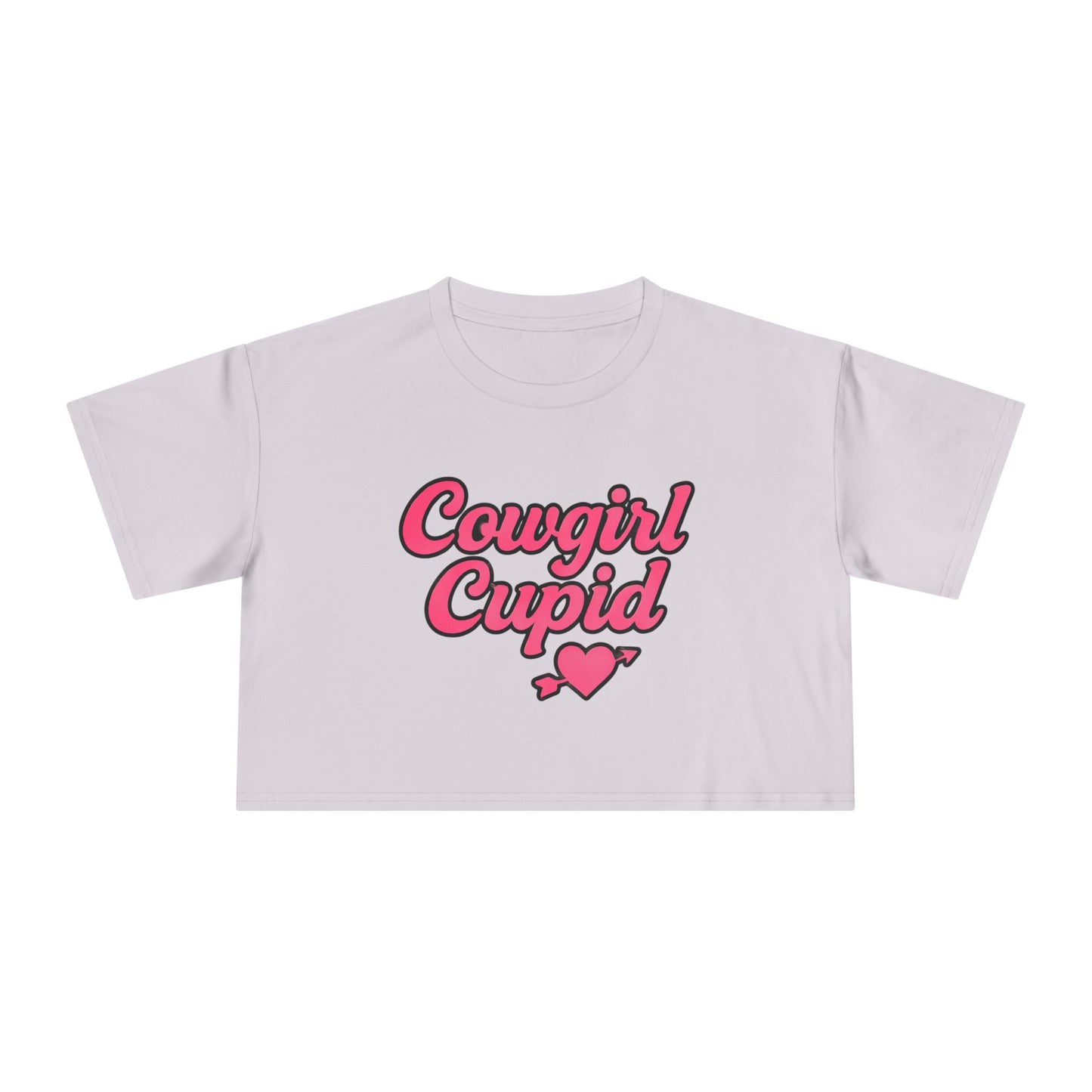 Cowgirl Cupid Crop Tee.