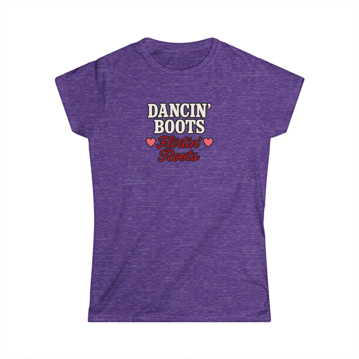 Dancin' Boots Flirtin’ Roots Tee.