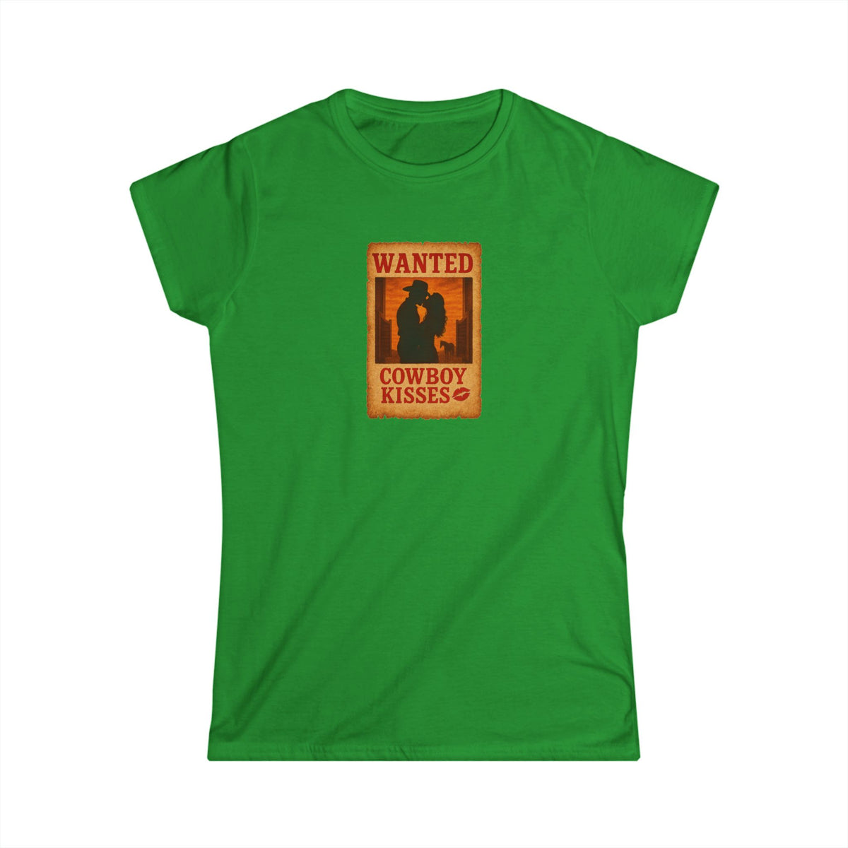 WANTED Cowboy Kisses Tee.