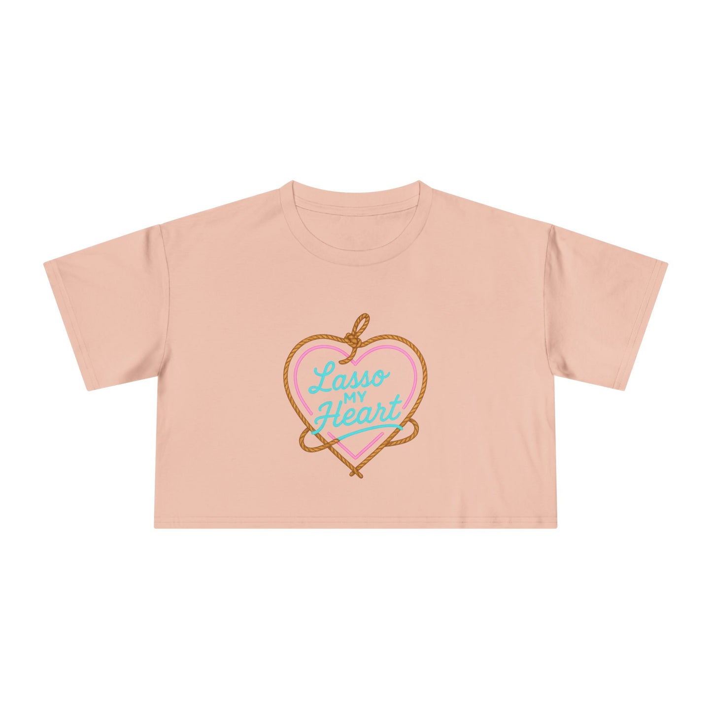 Lasso My Heart Crop Tee.
