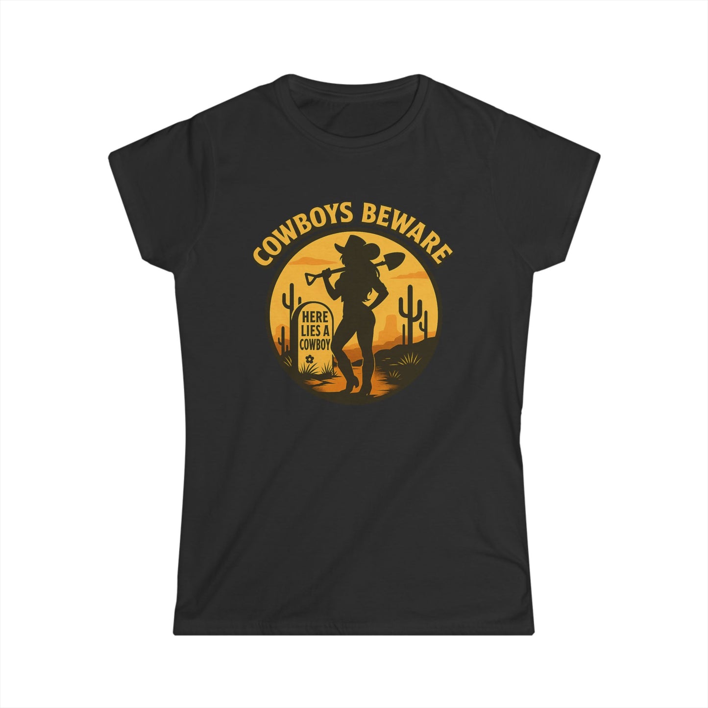 Cowboys Beware (Gravesite) Tee.