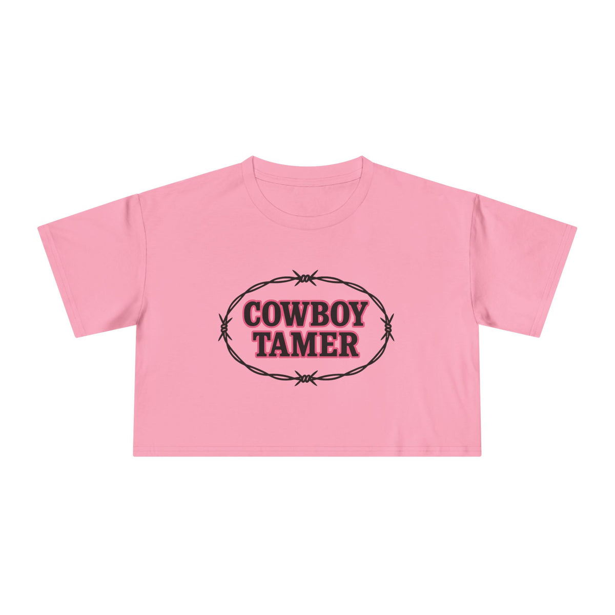 Cowboy Tamer Crop Tee.