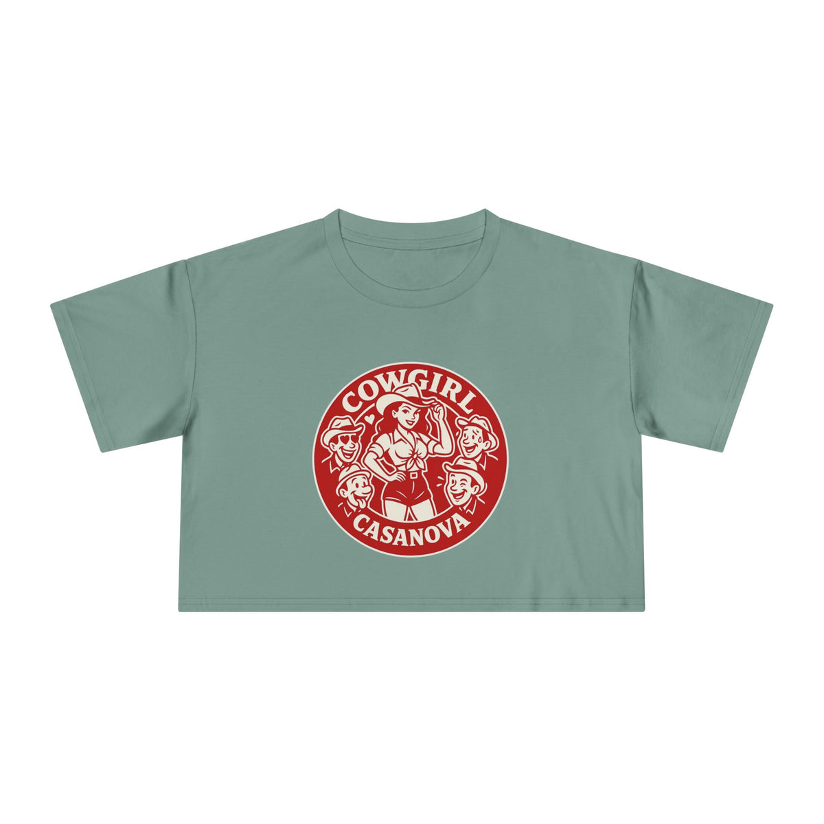 Cowgirl Casanova Crop Tee
