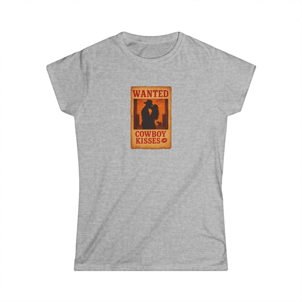 WANTED Cowboy Kisses Tee.