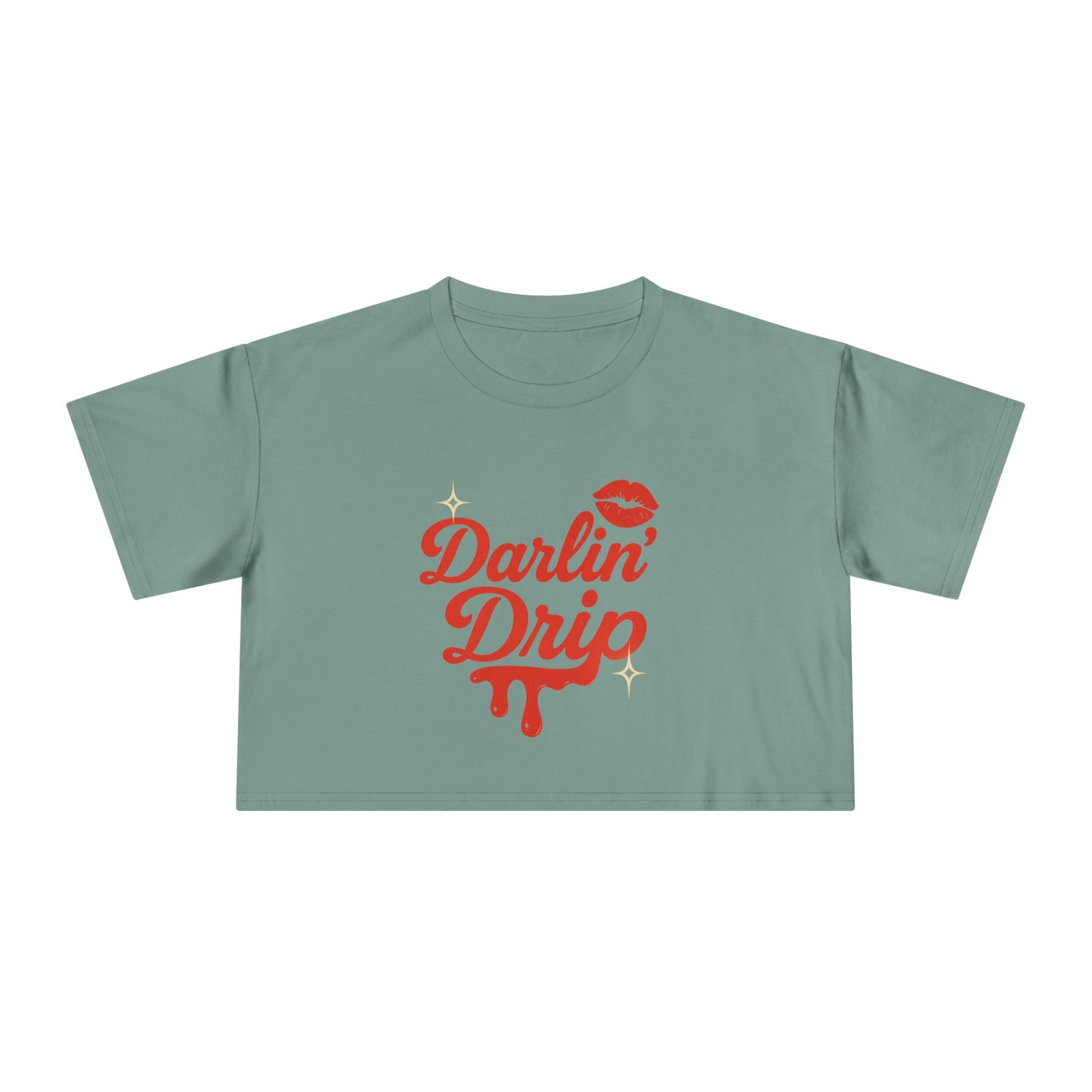 Darlin' Drip Crop Tee.