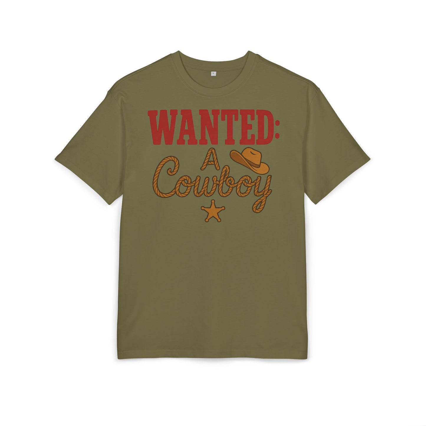 Wanted: A Cowboy Oversized Tee.