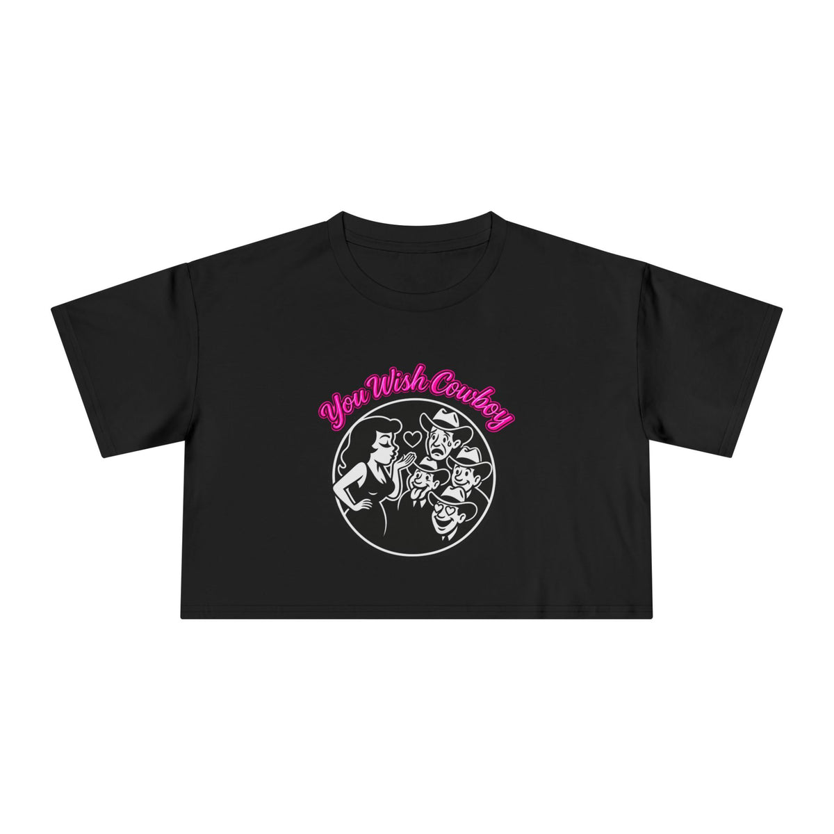 You Wish Cowboy Crop Tee.
