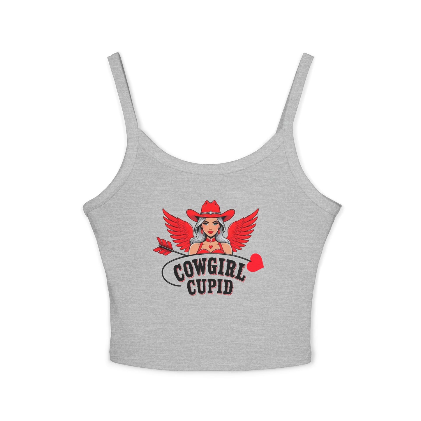 Cowgirl Cupid Spaghetti Strap Tank