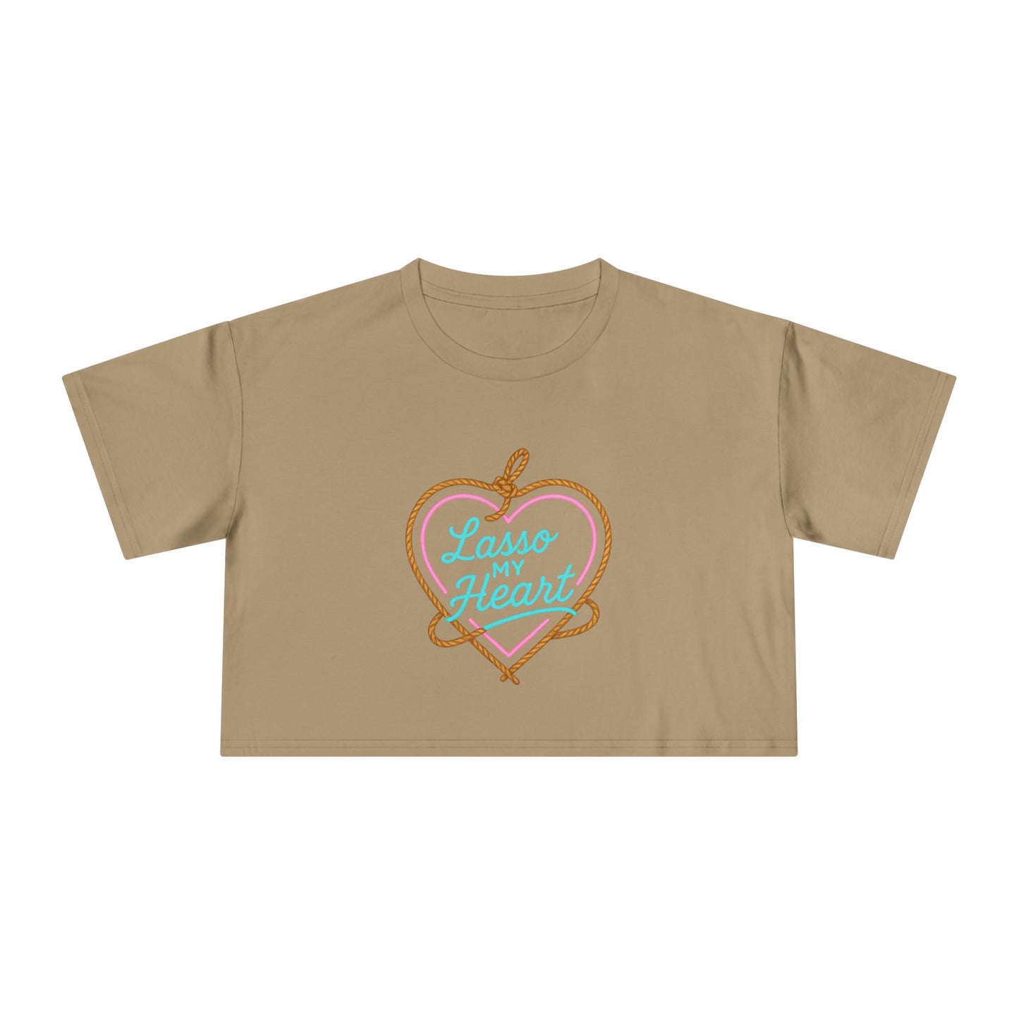 Lasso My Heart Crop Tee.
