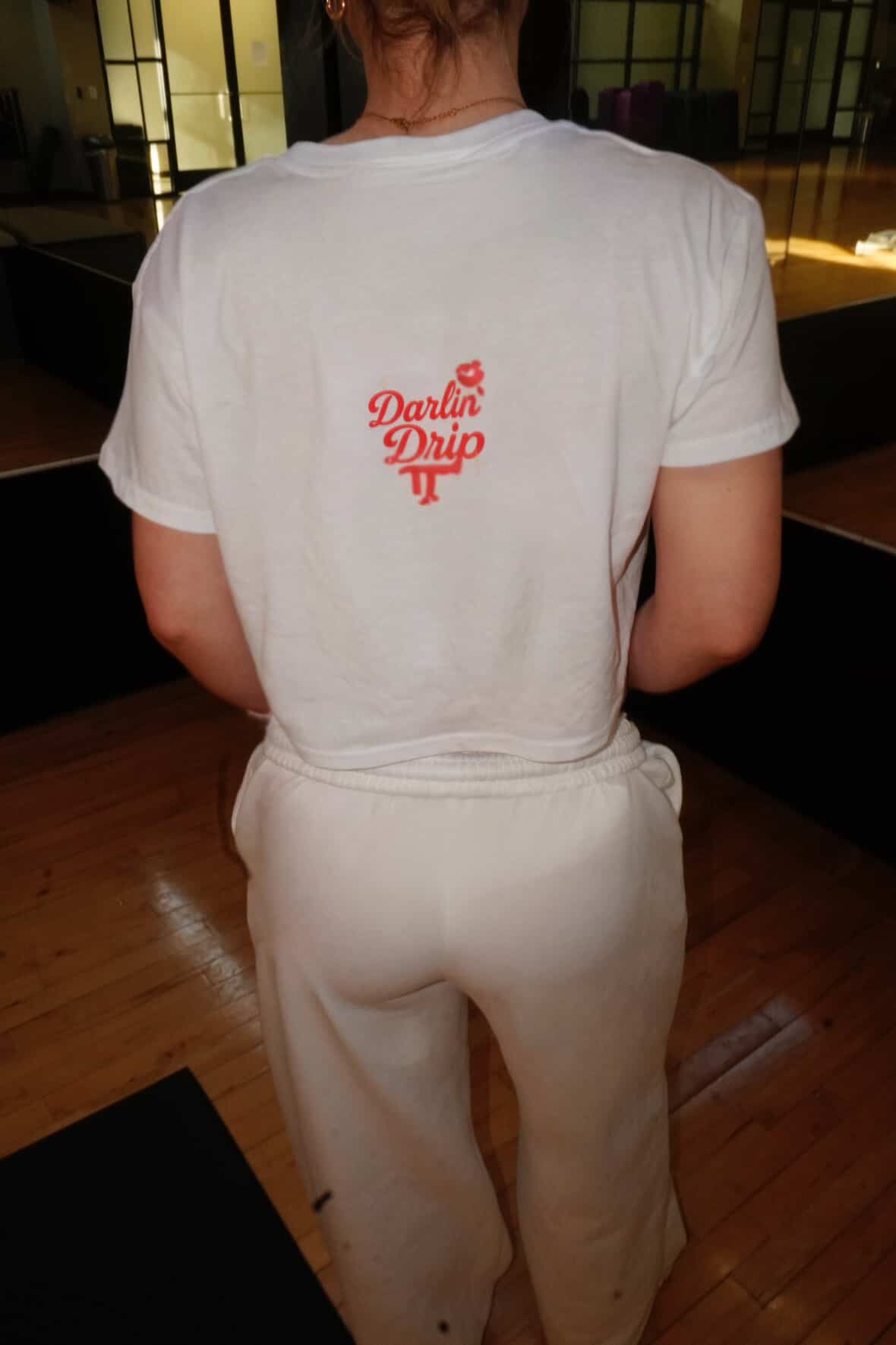 Cowgirl Cupid Crop Tee.