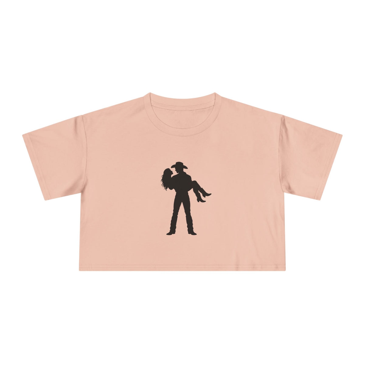 "Sweep Me Off My Boots" Crop Tee.