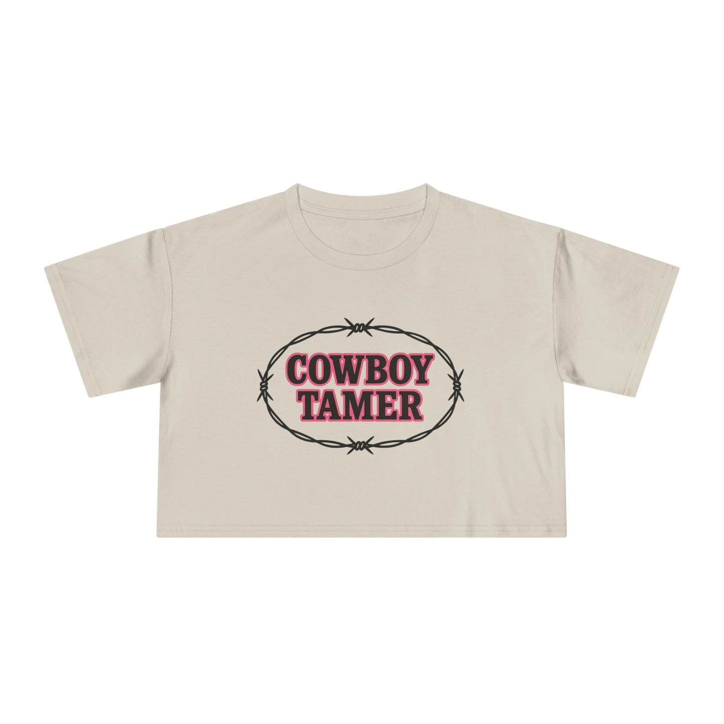 Cowboy Tamer Crop Tee.