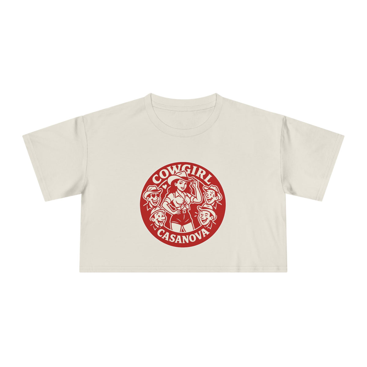 Cowgirl Casanova Crop Tee