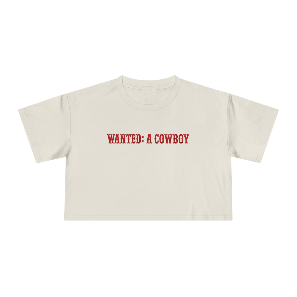 WANTED: A Cowboy Crop Tee.