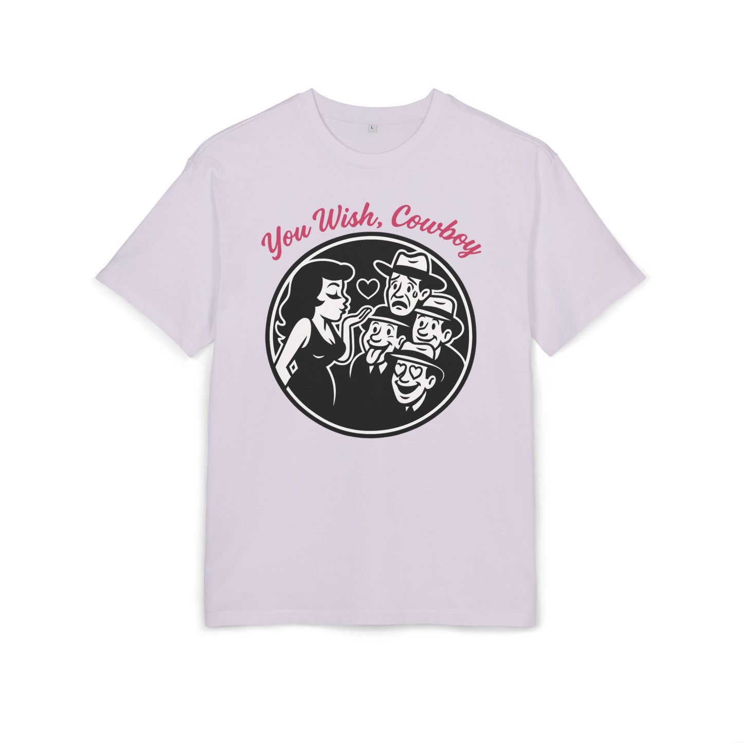 You Wish, Cowboy Unisex Heavy Oversize Tee