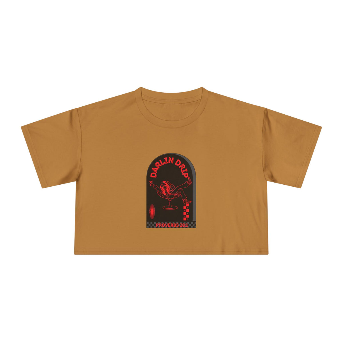 Darlin’ Drip Crop Tee.