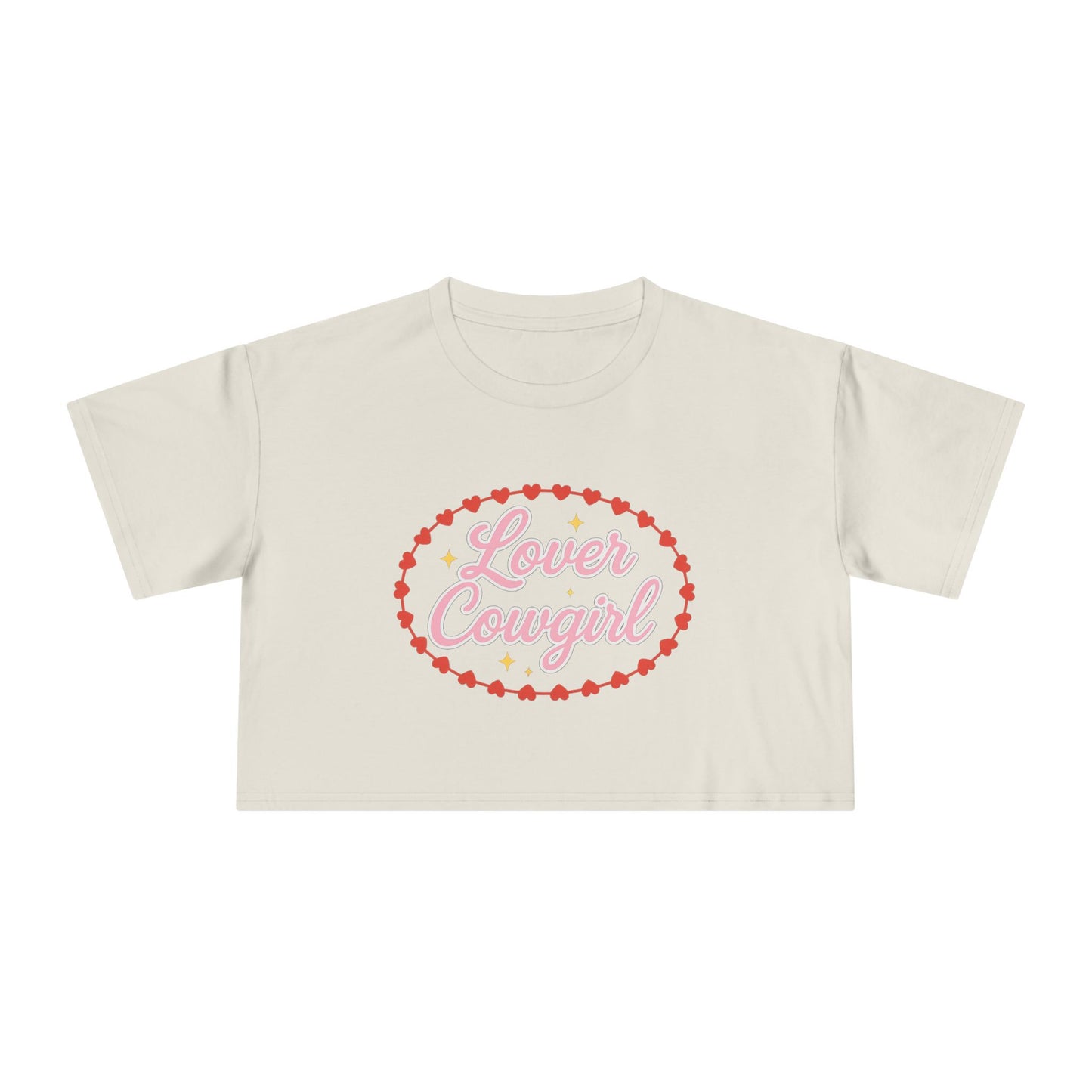 Lover Cowgirl Crop Tee.