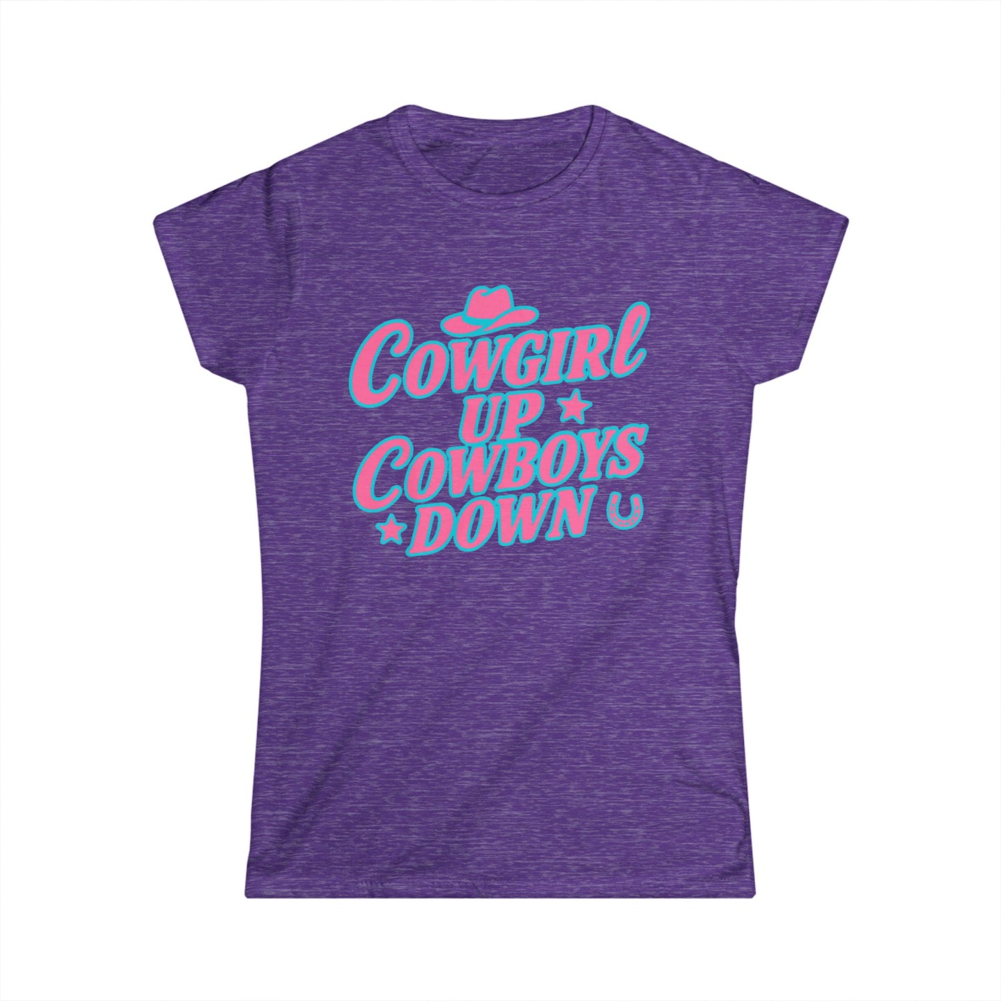 Cowgirl Up Cowboys Down Tee.