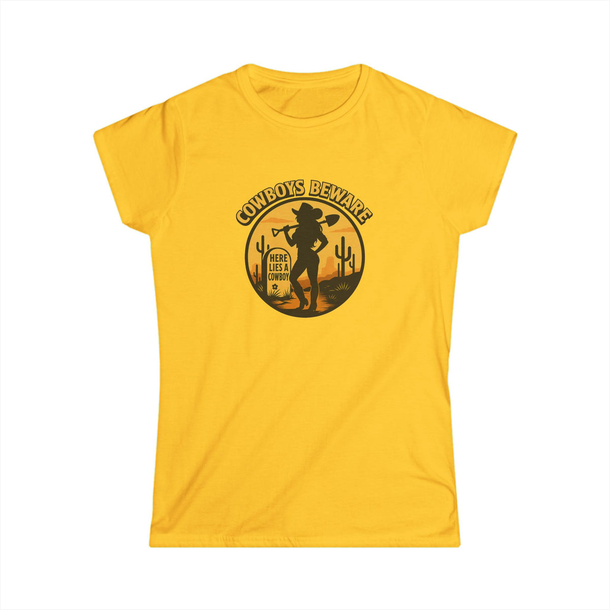 Cowboys Beware Tee.